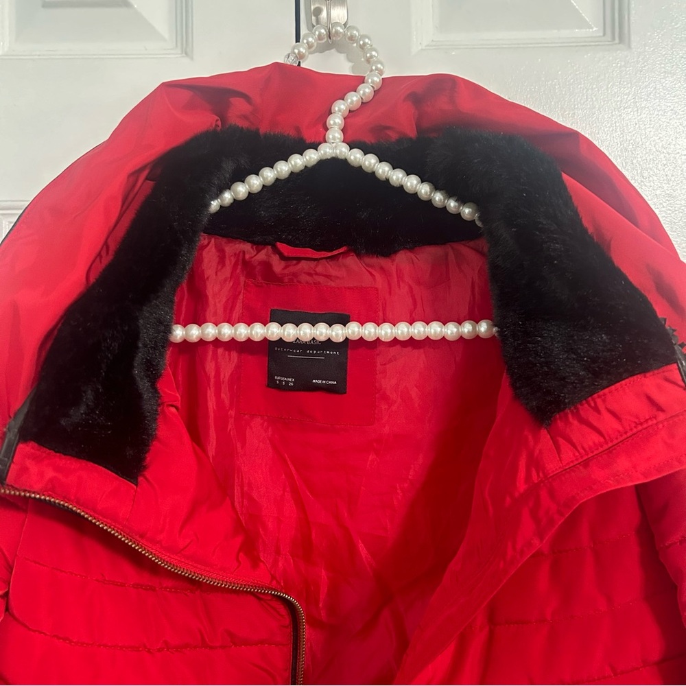 Zara basic red jacket size S - Picture 11 of 16